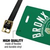 Bronx Community College Broncos Logo Luggage ID Tags Suitcase CarryOn Cards  Set of 2 - 2 of 4