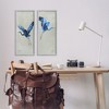 Stupell Industries Expressive Flying Cranes Abstract Birds, 10" x 24" - 2 of 4