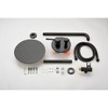 PAGED Ceiling Mounted Shower Head Luxury Shower Faucet Set with Handheld and 10" Shower head for Bathroom, Locker Room - 2 of 4