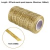 Unique Bargains Flat DIY Crafts Art Handmade Leather Sewing Waxed Thread - 2 of 3