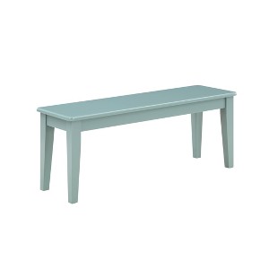 Boraam Colorado Wood Dining Bench Aspen Valley: Farmhouse Style, 600 lbs Capacity, Rectangle Shape - 1 of 4