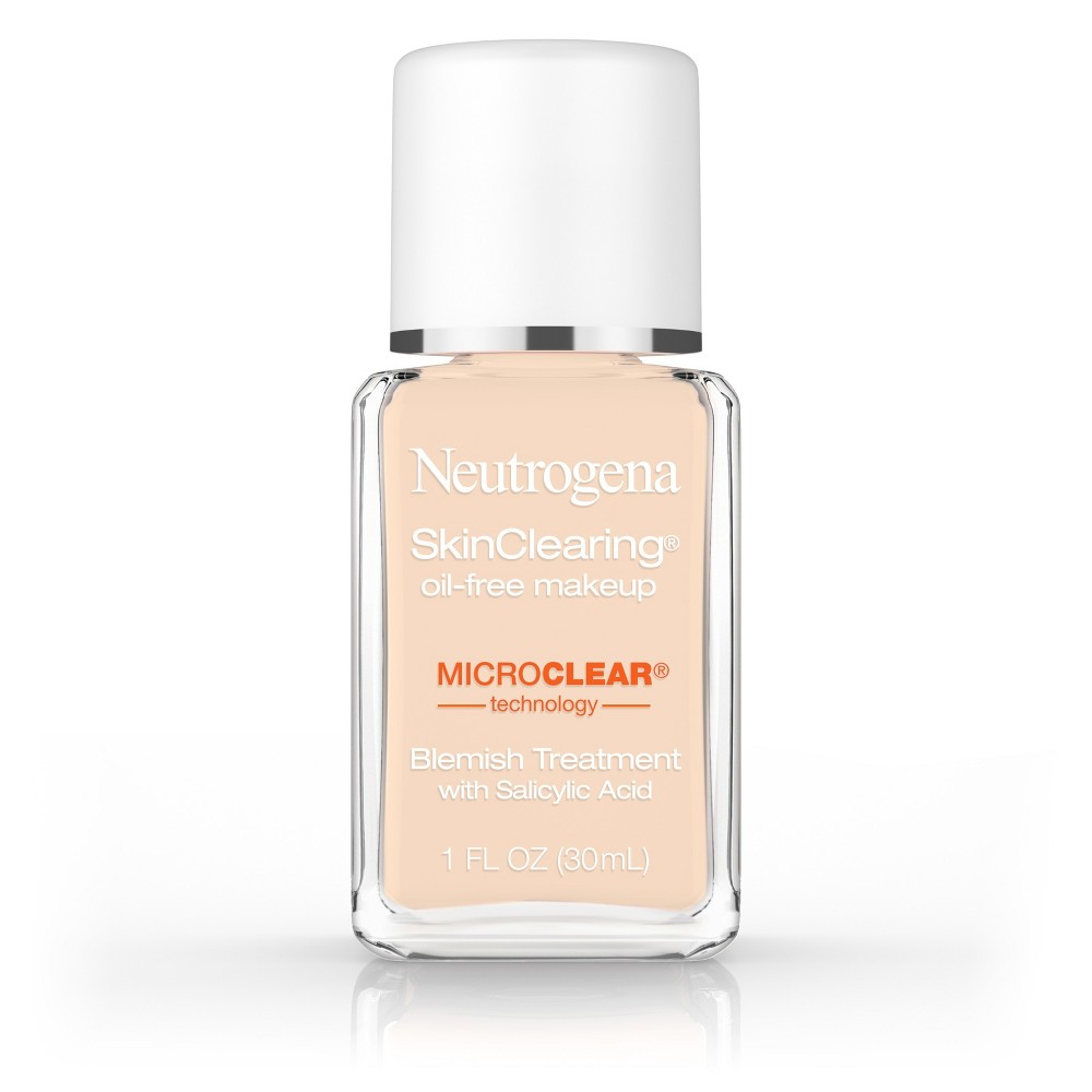 UPC 086800004004 product image for Neutrogena Skin Clearing Oil-Free Makeup - Classic Ivory 10 | upcitemdb.com