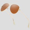 Anna-Kaci Women's Classic Aviator Polarized Sunglasses UV400 Protection - 3 of 4