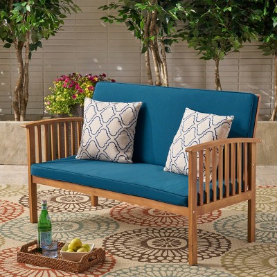 Coolbibila 53Inch Modern Outdoor Patio Fabric Loveseats Recliner,Cushion Chaise Lounge Arm Chair,Outdoor Patio Furniture Loveseat For Garden