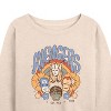 Women's - Marvel - Avengers Floral Lightweight French Terry Wide Neck Long Sleeve Shirt - 2 of 4