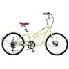 Okak 24IN Cruiser Bikes with Large Basket, 6 Speed Adult Bike with Steel Frame and Disk Brake, Commuter Bike for Men and Women - 3 of 4