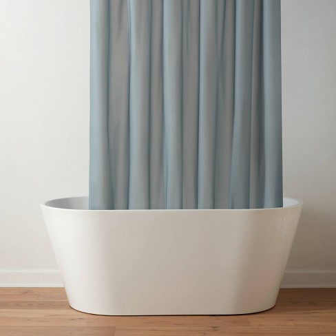 71"x71" Mid Weight Color Shower Liner Dark Gray - Threshold™ : Target