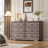 Farmhouse 52'' W 6 Drawer Double Dresser for Bedroom - 3 of 4