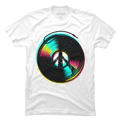 Men's Design By Humans Colors and Music By clingcling T-Shirt