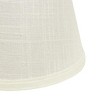 GDFStudio Carr White Linen Lampshade with Bulb Clip - 3 of 4