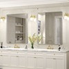 Apmir Rectangular Aluminum Alloy Framed and Tempered Glass Wall Bathroom Vanity Mirror in Matte Black/ Gold/ Silver/ Brown - 2 of 4