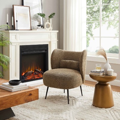 MINIMORE Modern Style 24" W Bibbi Barrel Chair