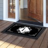 Briarwood Lane Everyday Doormat 30x18 Indoor Outdoor Black and White Monogram L Doormat - 3 of 4