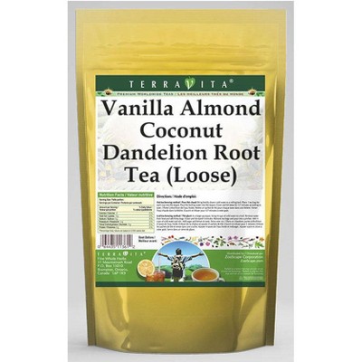 TerraVita Vanilla Almond Coconut Dandelion Root Tea (Loose) (8 oz, ZIN: 562605, 1-Pack)