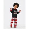 PATPAT Family Christmas Pjs Matching Sets Holiday Jammies Sleepwear Christmas Pajamas for Family Xmas Outfits with Socks - 2 of 4