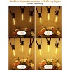 Itopfox 120FT Outdoor String Lights, Waterproof Patio Lights with 64 Hanging ST38 Bulbs, 2700k Shatterproof for Backyard Gazebo Porch Garden Decor - 4 of 4