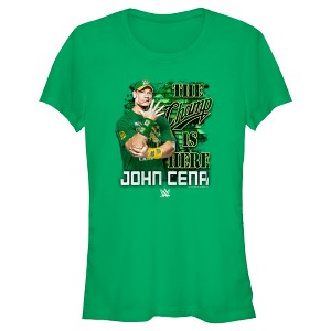 Juniors Womens WWE John Cena The Champ is Here T-Shirt - 1 of 4