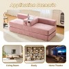Convertible Sofa Couch Modern Ergonomic Design with Removable Cover and Storage Pocket for Living Room 77.95" Wide - 3irtyhousy - 3 of 4