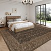 Garvee Area Rugs for Living Room Bedroom Floral Washable Rug Vintage Low Pile Non-Slip Indoor Rug - 2 of 4