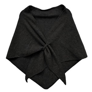 Wrapables Thick Wool Blend Triangle Winter Scarf Shawl for Women - 1 of 4