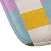Deny Designs ThirtyOne Illustrations Mod Neo Geo Memory Foam Bath Mat Yellow - 3 of 4
