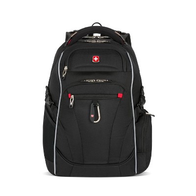 SWISSGEAR Scan Smart TSA Laptop 17.5" Backpack - Black