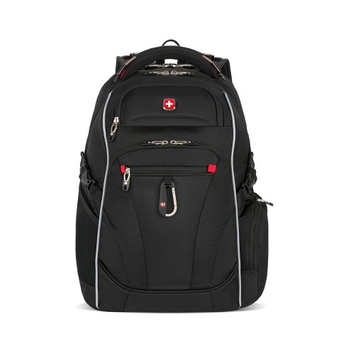 SWISSGEAR Scan Smart TSA Laptop 17.5 Backpack Black