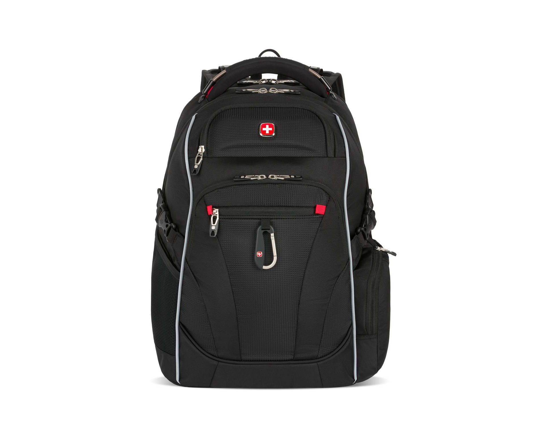 SWISSGEAR Scan Smart TSA Laptop 17.5" Backpack - Black: College Softside Bag