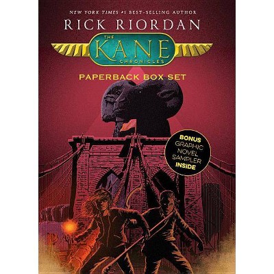 Kane Chronicles, the Paperback Box Set (the Kane Chronicles Box Set with Graphic Novel Sampler) - by  Rick Riordan