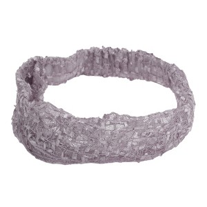 Unique Bargains Women's Lace Wide Webbing Headband 1 Pc - 1 of 4