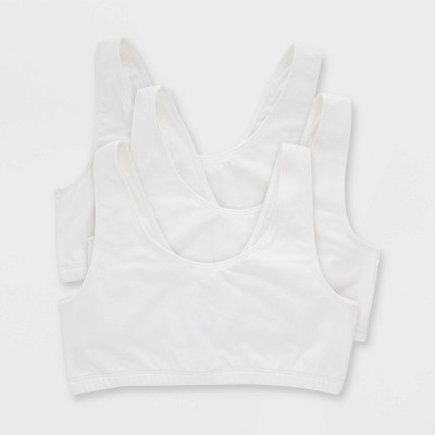 Buy Hanes Girl's Crop Top Bralette, Small at Ubuy UAE