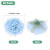 Unique Bargains Silk Artificial Peony Flower Heads Decorations - 3 of 4