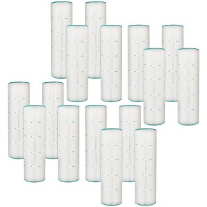 Hurricane 16 Pack HF7468-04 Advanced Pool Filter Cartridge Replacement for PJAN115, Unicel C-7468, Filbur FC-0810, Jandy Industries CL460, CV460 - 1 of 4
