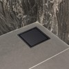 Unique Bargains 304 Stainless Steel Flange Square Rapid Drainage Kitchen Shower Drain - 4 of 4
