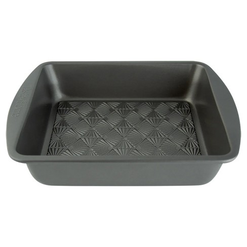 Martha Stewart Everyday Color Bake 9 Inch Carbon Steel Square Cake Pan In  Linen : Target