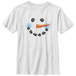 Boy's Lost Gods Snowman Face T-Shirt - 1 of 4