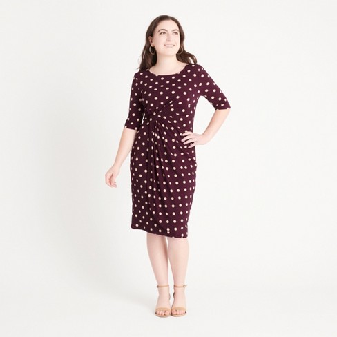 Connected apparel shop polka dot dress