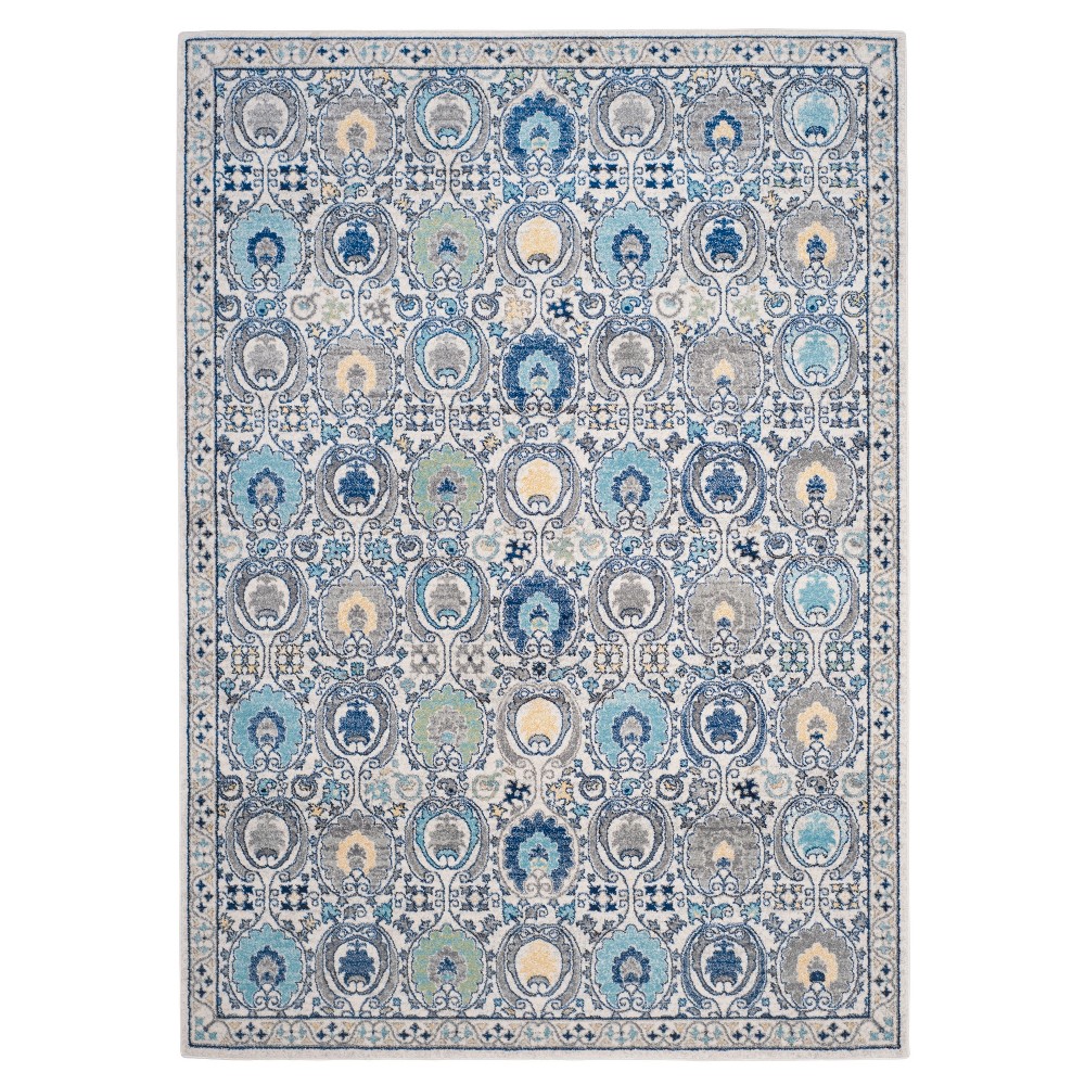 Evoke Rug - Ivory/Gray - (6'7inx9') - Safavieh