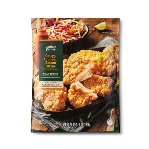 Crispy Frozen Chicken Breast Strips 25oz Archer Farms Target