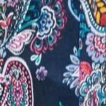 navy paisley floral