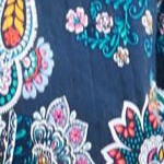 navy paisley floral