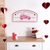 Northlight Hugs and Kisses Valentine's Day Wall Sign - 18" - 2 of 4