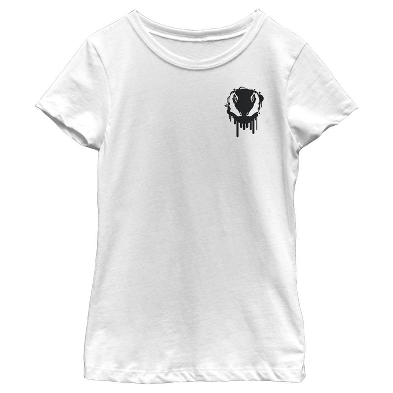 Girl's Marvel Venom Badge T-Shirt, 1 of 5