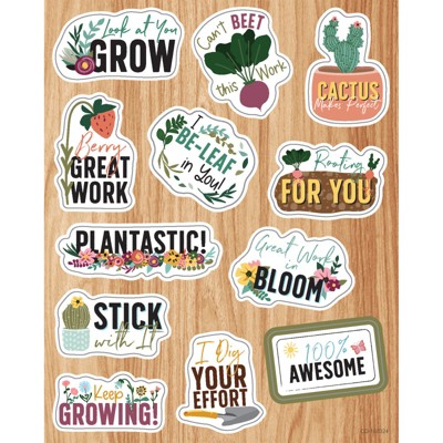 Carson Dellosa Education Grow Together Motivators Shape Stickers, Pack of 72 (Pack of 10)