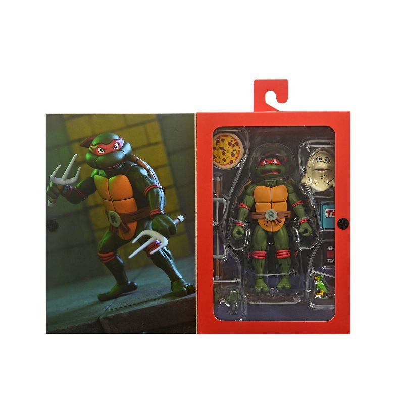NECA Teenage Mutant Ninja Turtles Ultimate Raphael 7&#34; Action Figure, 2 of 7