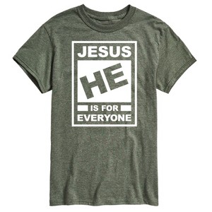 Men's - Instant Message - Jesus Rating Short Sleeve Graphic T-Shirt - 1 of 4