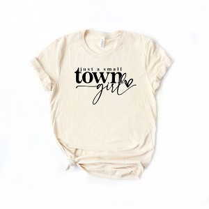 Simply Sage Market Women's Small Town Girl Heart Short Sleeve Graphic Tee - 1 of 2