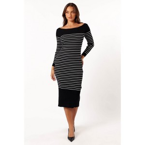 Petal and Pup Womens Baxtor Off The Shoulder Midi Dress - 1 of 4