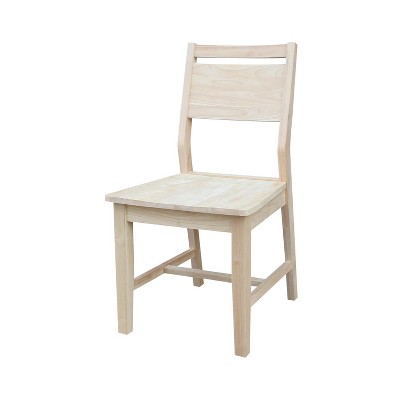 International Concepts Set of Two Aspen Panel Chairs