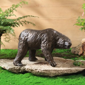 SPI Home Backwoods Bear Sculpture - 9" Cast Iron Wildlife Accent for Lodge, Rustic Cabin, or Nature-Inspired Tabletop Decor - 1 of 4